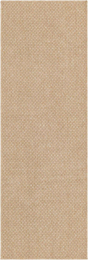 Natural 2' 7 x 8' Dunes Runner Area Rug 100% Polypropylene With Cotton Backing Carpet for Living, Dining, Office, Dorms, Bedrooms for Sale at Rug Engine