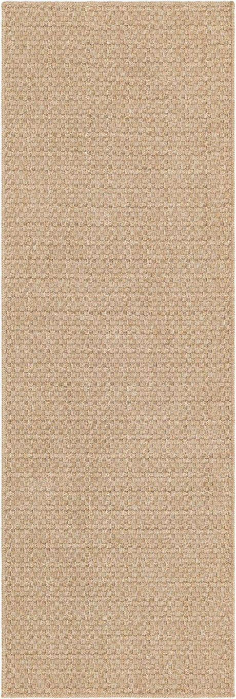 Natural 2' 7 x 8' Dunes Runner Area Rug 100% Polypropylene With Cotton Backing Carpet for Living, Dining, Office, Dorms, Bedrooms for Sale at Rug Engine