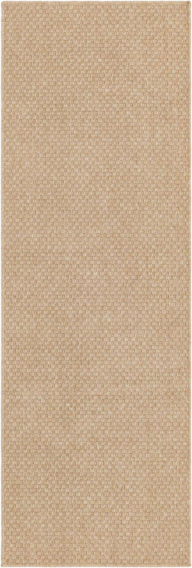 Natural 2' 7 x 8' Dunes Runner Area Rug 100% Polypropylene With Cotton Backing Carpet for Living, Dining, Office, Dorms, Bedrooms for Sale at Rug Engine
