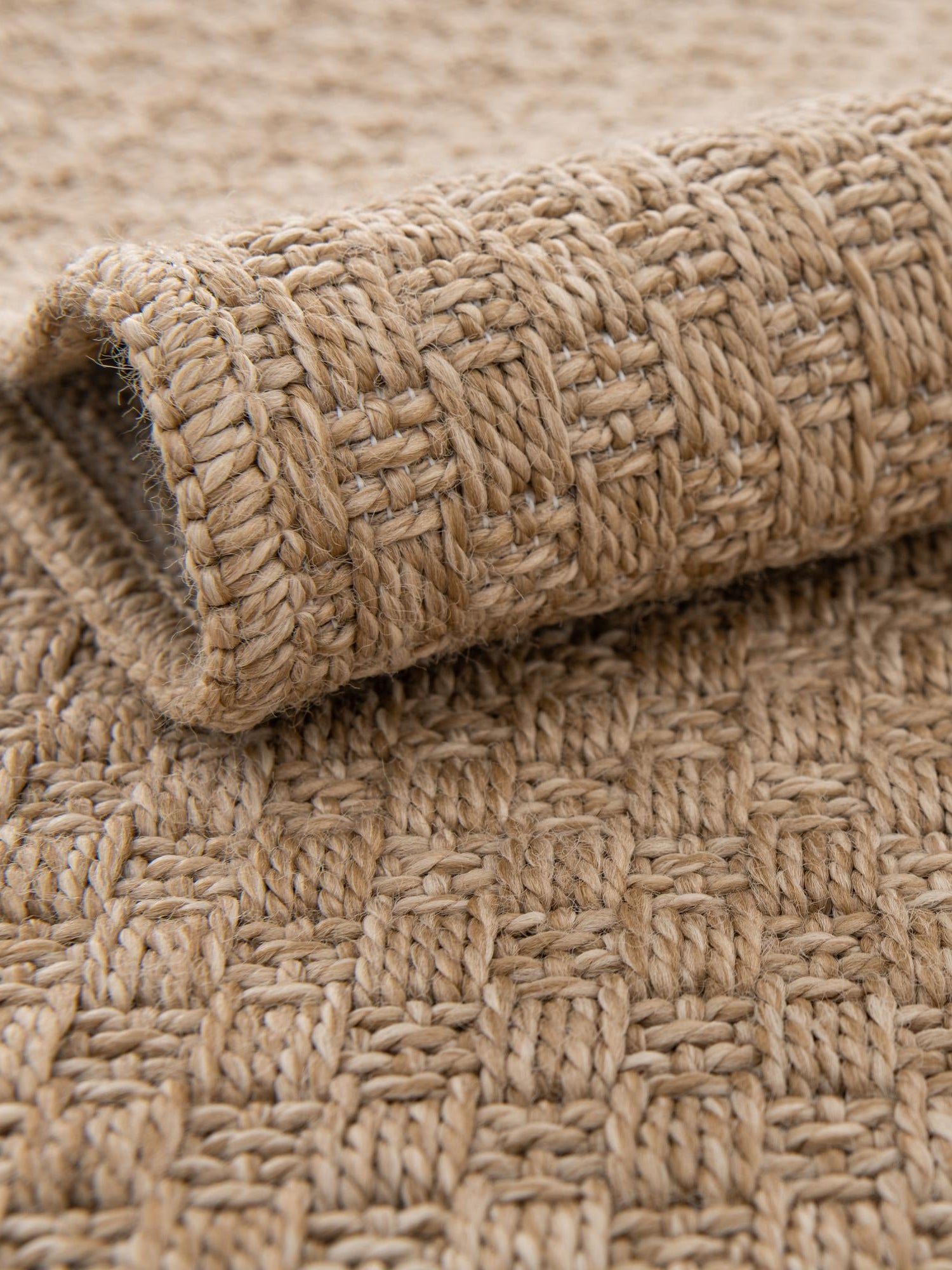 Natural 7' 10 x 7' 10 Dunes Square Area Rug 100% Polypropylene With Cotton Backing Carpet for Living, Dining, Office, Dorms, Bedrooms for Sale at Rug Engine
