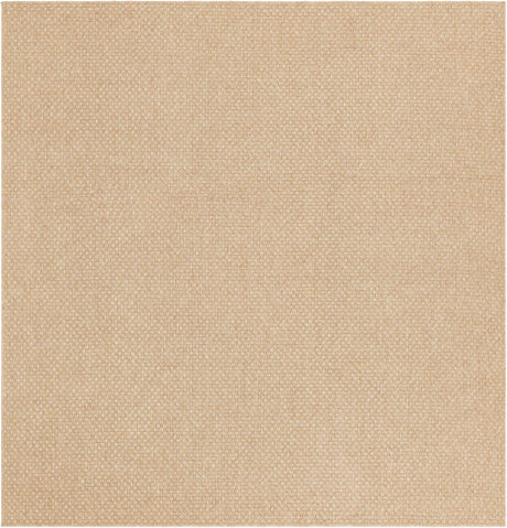 Natural 7' 10 x 7' 10 Dunes Square Area Rug 100% Polypropylene With Cotton Backing Carpet for Living, Dining, Office, Dorms, Bedrooms for Sale at Rug Engine
