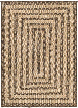 Natural and Brown 2' 2 x 3' 1 Dunes Rectangle Area Rug 100% Polypropylene With Cotton Backing Carpet for Living, Dining, Office, Dorms, Bedrooms for Sale at Rug Engine