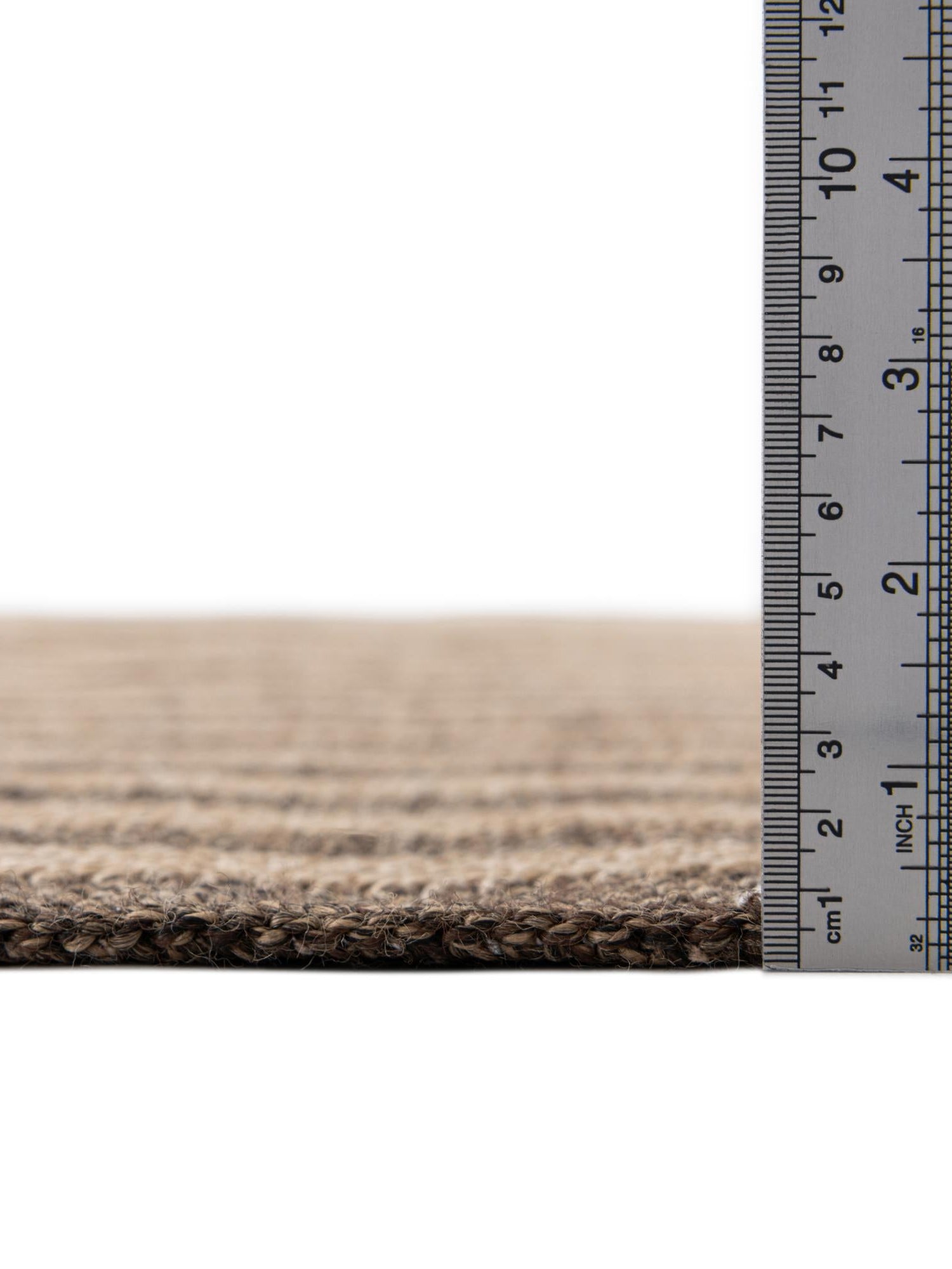 Natural and Brown 7' 10 x 10' Dunes Rectangle Area Rug 100% Polypropylene With Cotton Backing Carpet for Living, Dining, Office, Dorms, Bedrooms for Sale at Rug Engine