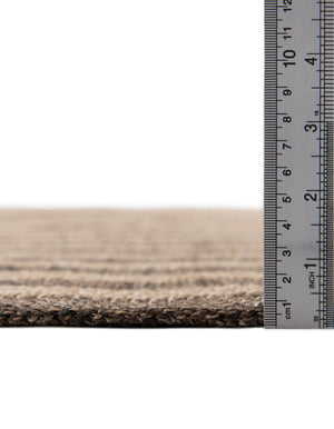 Natural and Brown 7' 10 x 10' Dunes Rectangle Area Rug 100% Polypropylene With Cotton Backing Carpet for Living, Dining, Office, Dorms, Bedrooms for Sale at Rug Engine