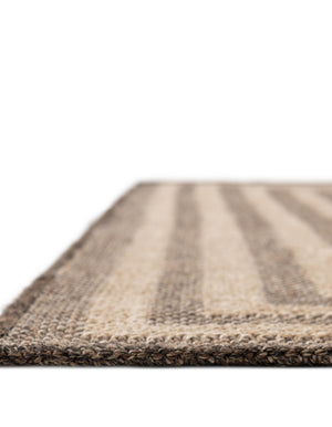 Natural and Brown 4' 1 x 6' 1 Dunes Rectangle Area Rug 100% Polypropylene With Cotton Backing Carpet for Living, Dining, Office, Dorms, Bedrooms for Sale at Rug Engine