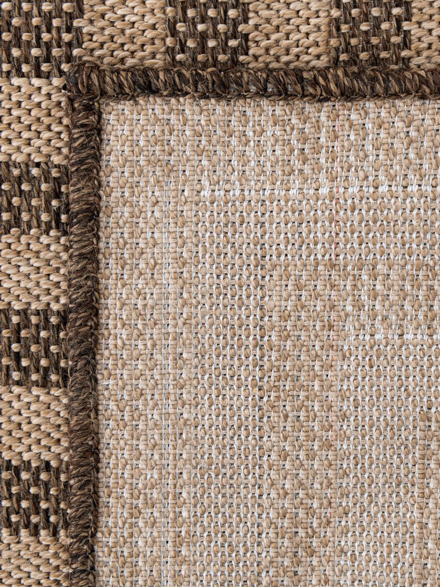 Natural and Brown 7' 10 x 10' Dunes Rectangle Area Rug 100% Polypropylene With Cotton Backing Carpet for Living, Dining, Office, Dorms, Bedrooms for Sale at Rug Engine