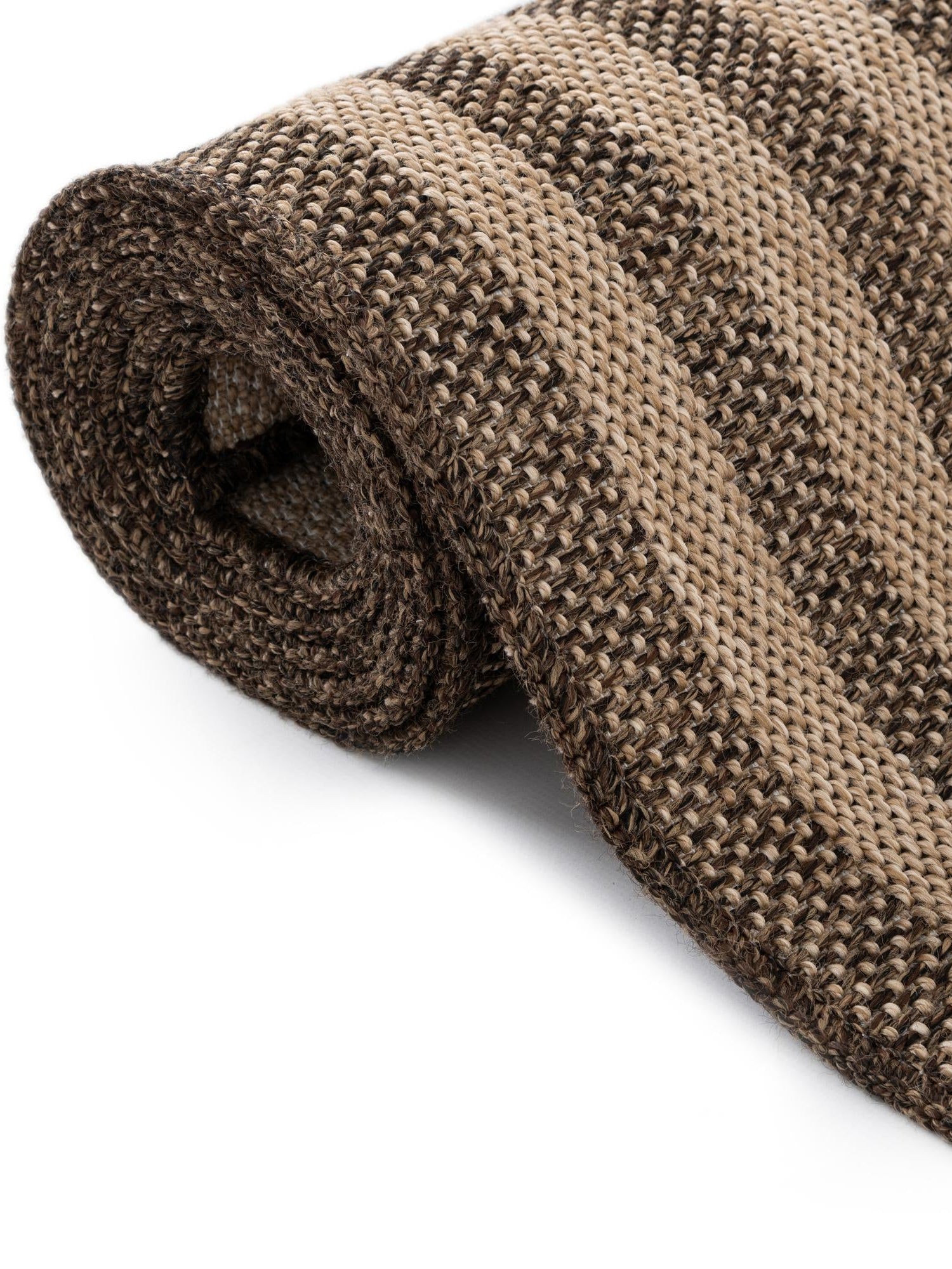 Natural and Brown 9' 2 x 12' Dunes Rectangle Area Rug 100% Polypropylene With Cotton Backing Carpet for Living, Dining, Office, Dorms, Bedrooms for Sale at Rug Engine