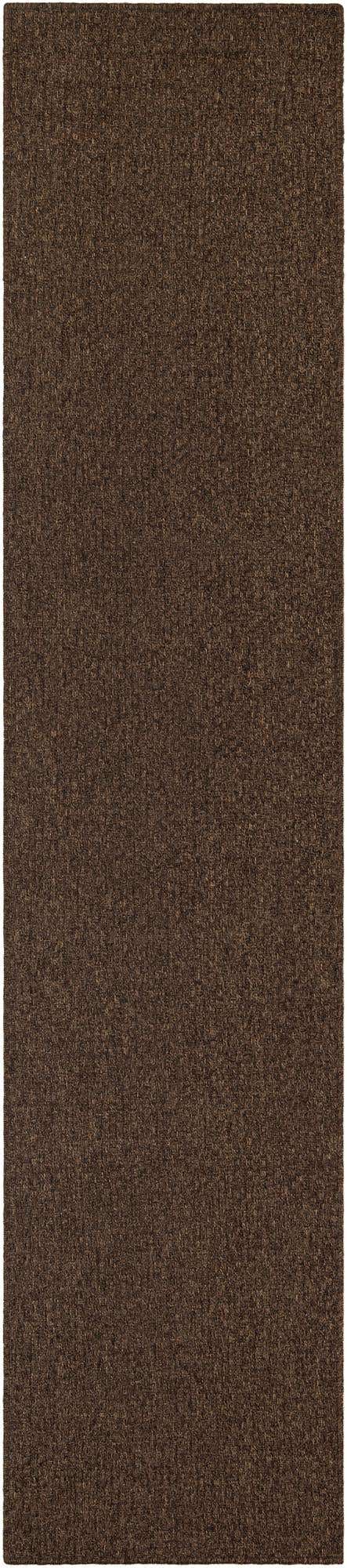 Brown 2' 9 x 12' Dunes Runner Area Rug 100% Polypropylene With Cotton Backing Carpet for Living, Dining, Office, Dorms, Bedrooms for Sale at Rug Engine