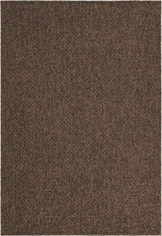 Brown 4' 3 x 6' 1 Dunes Rectangle Area Rug 100% Polypropylene With Cotton Backing Carpet for Living, Dining, Office, Dorms, Bedrooms for Sale at Rug Engine