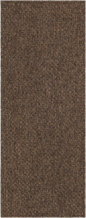 Brown 2' 2 x 5' 3 Dunes Runner Area Rug 100% Polypropylene With Cotton Backing Carpet for Living, Dining, Office, Dorms, Bedrooms for Sale at Rug Engine