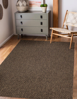 Brown 2' 2 x 3' 1 Dunes Rectangle Area Rug 100% Polypropylene With Cotton Backing Carpet for Living, Dining, Office, Dorms, Bedrooms for Sale at Rug Engine