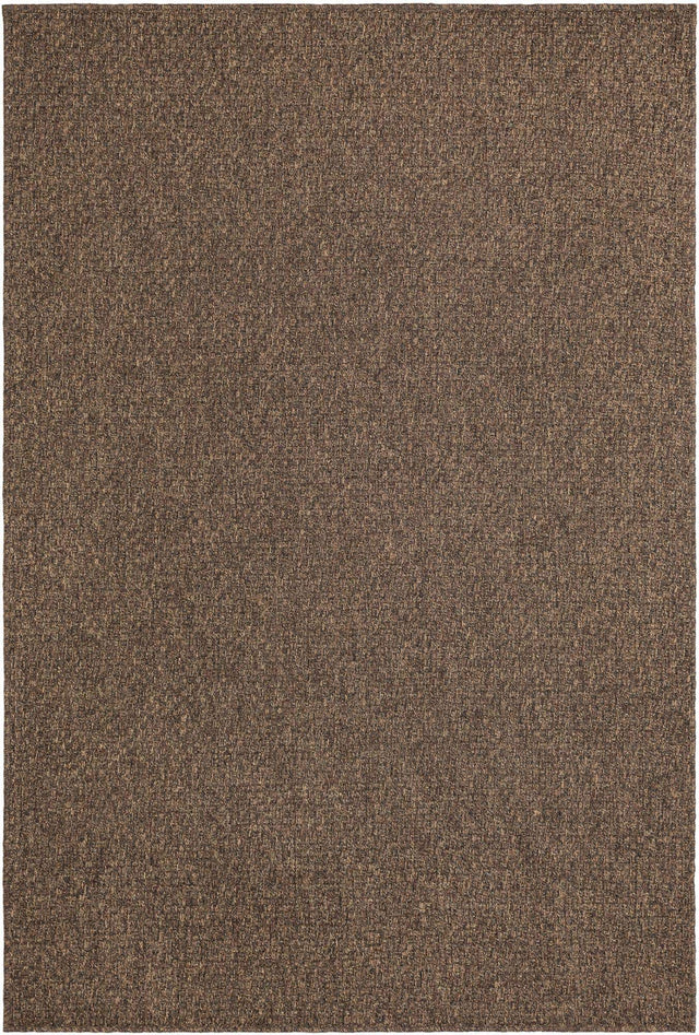 Brown 5' 5 x 8' Dunes Rectangle Area Rug 100% Polypropylene With Cotton Backing Carpet for Living, Dining, Office, Dorms, Bedrooms for Sale at Rug Engine