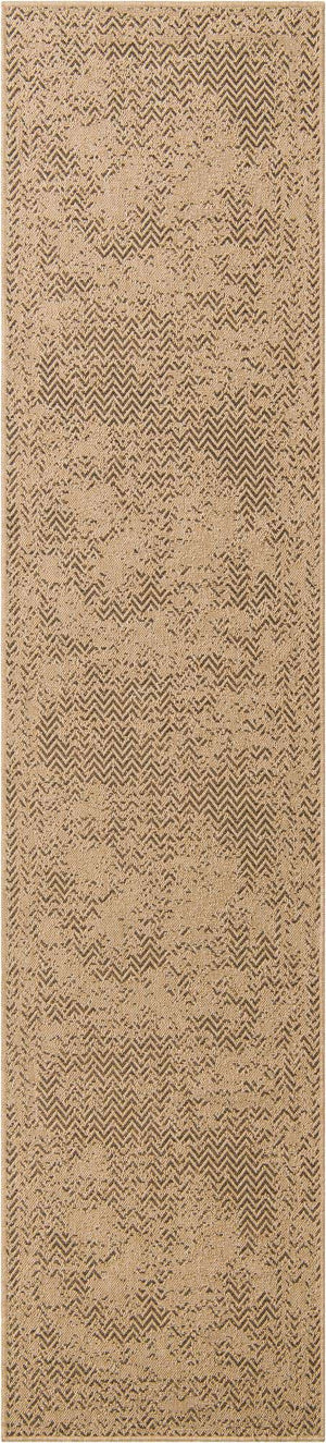 Natural 2' 7 x 12' Dunes Runner Area Rug 100% Polypropylene With Cotton Backing Carpet for Living, Dining, Office, Dorms, Bedrooms for Sale at Rug Engine
