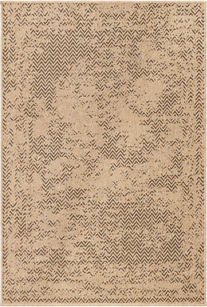 Natural 4' 1 x 6' 1 Dunes Rectangle Area Rug 100% Polypropylene With Cotton Backing Carpet for Living, Dining, Office, Dorms, Bedrooms for Sale at Rug Engine