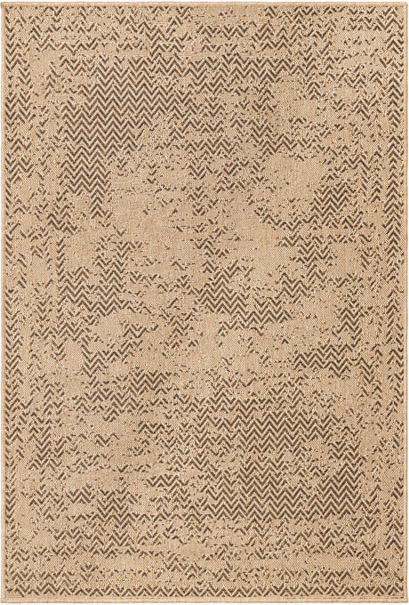 Natural 4' 1 x 6' 1 Dunes Rectangle Area Rug 100% Polypropylene With Cotton Backing Carpet for Living, Dining, Office, Dorms, Bedrooms for Sale at Rug Engine