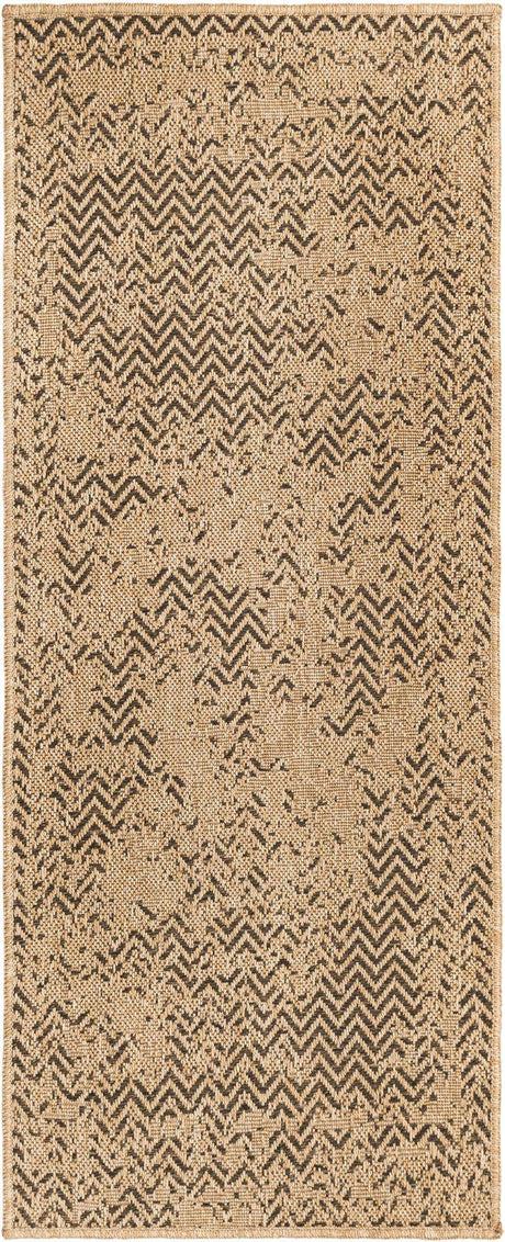 Natural 2' x 5' 3 Dunes Runner Area Rug 100% Polypropylene With Cotton Backing Carpet for Living, Dining, Office, Dorms, Bedrooms for Sale at Rug Engine