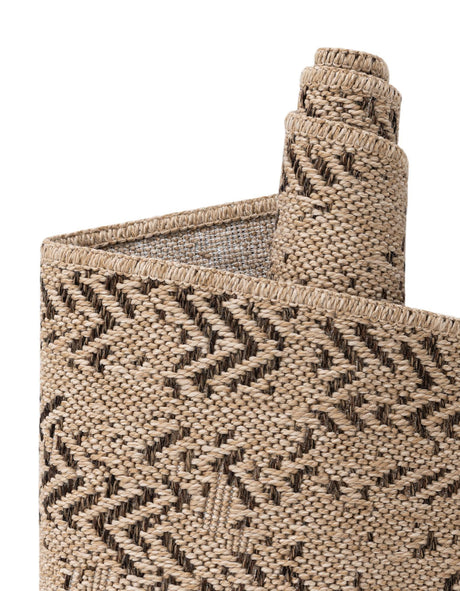 Natural 6' 1 x 9' Dunes Rectangle Area Rug 100% Polypropylene With Cotton Backing Carpet for Living, Dining, Office, Dorms, Bedrooms for Sale at Rug Engine