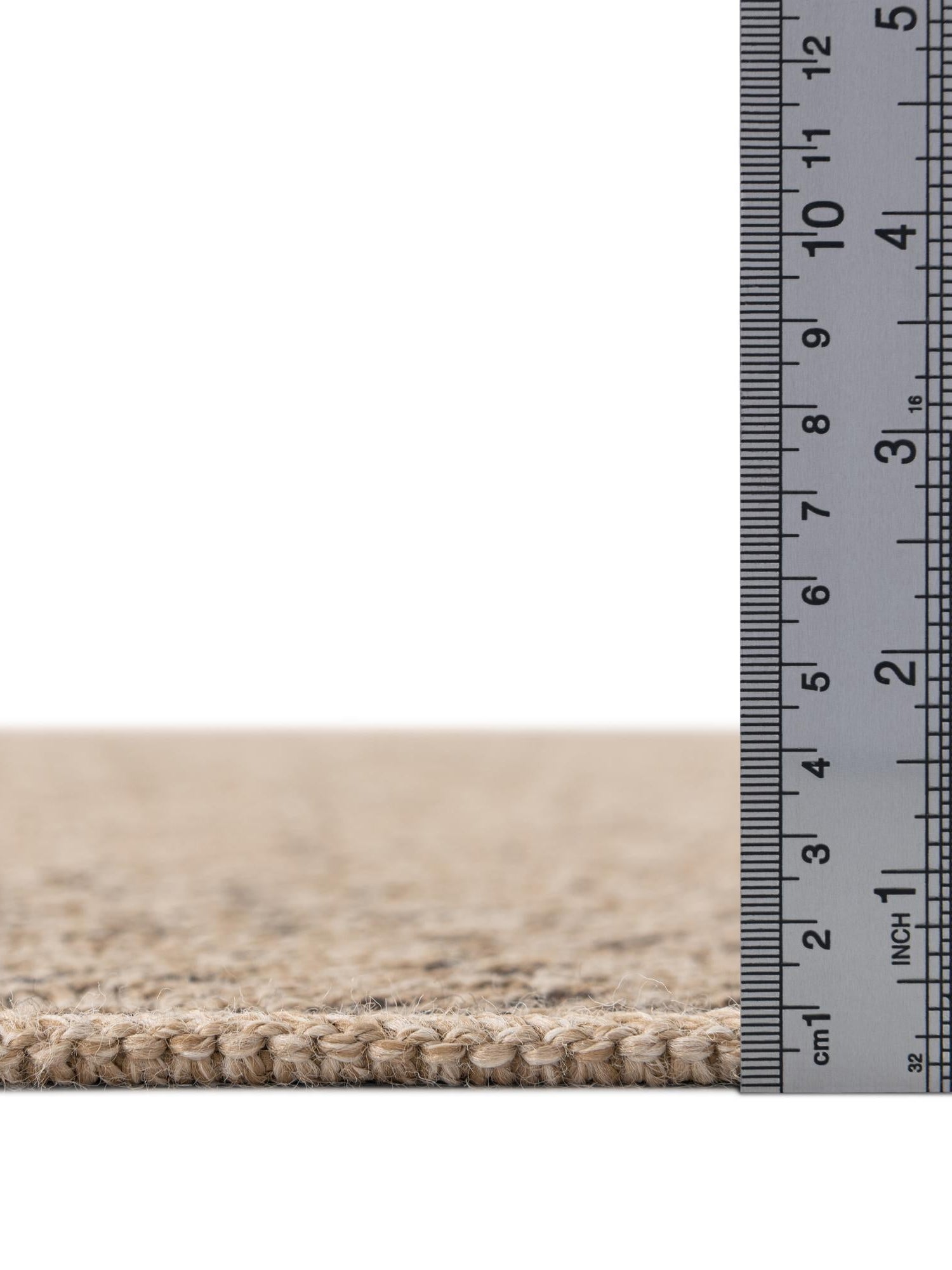 Natural 2' 7 x 12' Dunes Runner Area Rug 100% Polypropylene With Cotton Backing Carpet for Living, Dining, Office, Dorms, Bedrooms for Sale at Rug Engine