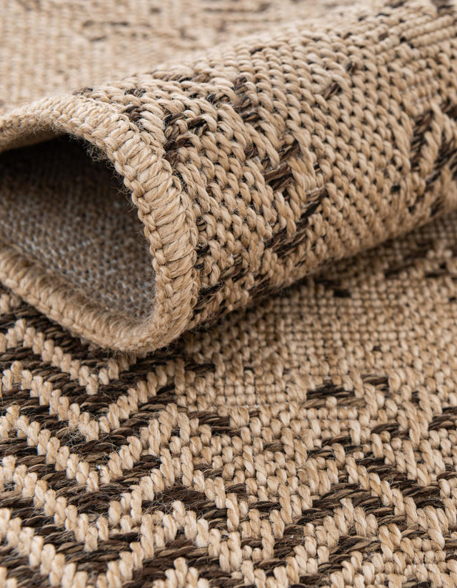 Natural 2' 7 x 8' Dunes Runner Area Rug 100% Polypropylene With Cotton Backing Carpet for Living, Dining, Office, Dorms, Bedrooms for Sale at Rug Engine