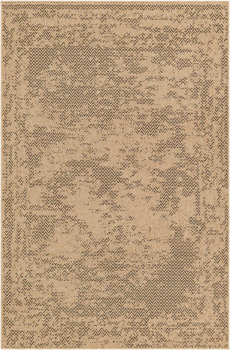 Natural 6' 1 x 9' Dunes Rectangle Area Rug 100% Polypropylene With Cotton Backing Carpet for Living, Dining, Office, Dorms, Bedrooms for Sale at Rug Engine