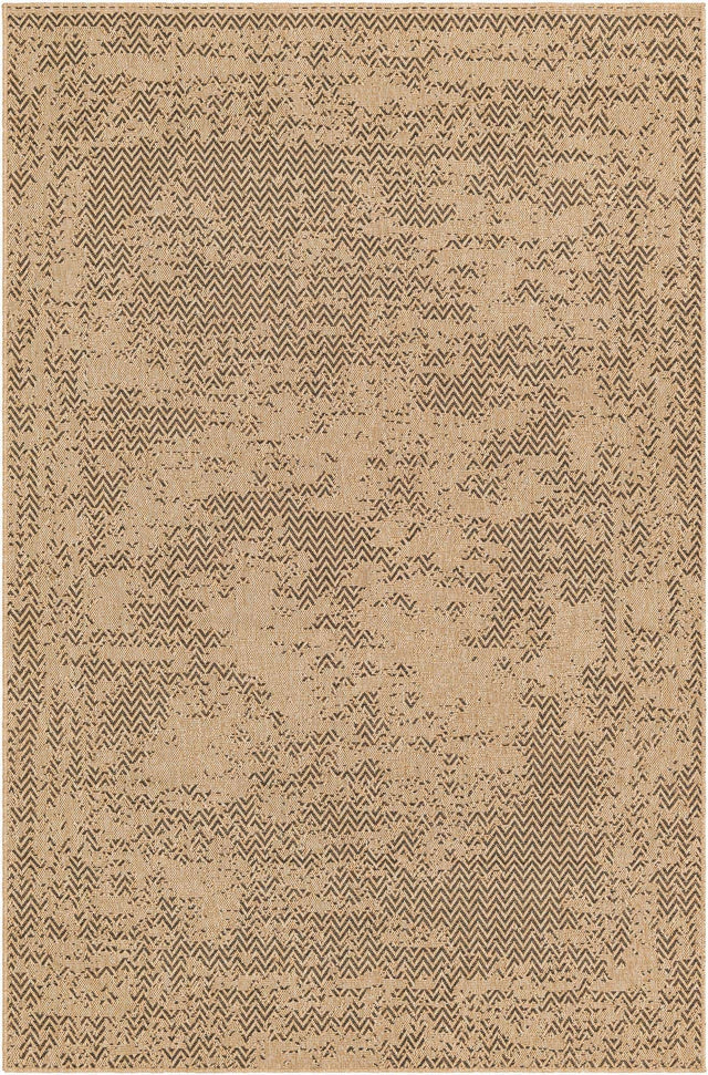 Natural 6' 1 x 9' Dunes Rectangle Area Rug 100% Polypropylene With Cotton Backing Carpet for Living, Dining, Office, Dorms, Bedrooms for Sale at Rug Engine
