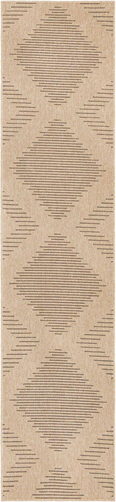 Natural 2' 9 x 12' Dunes Runner Area Rug 100% Polypropylene With Cotton Backing Carpet for Living, Dining, Office, Dorms, Bedrooms for Sale at Rug Engine
