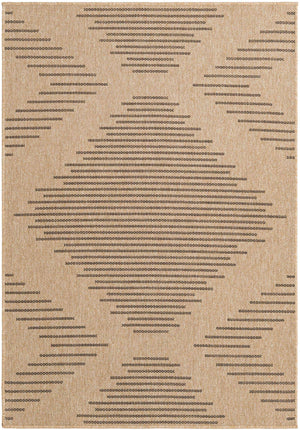 Natural 4' 3 x 6' 1 Dunes Rectangle Area Rug 100% Polypropylene With Cotton Backing Carpet for Living, Dining, Office, Dorms, Bedrooms for Sale at Rug Engine