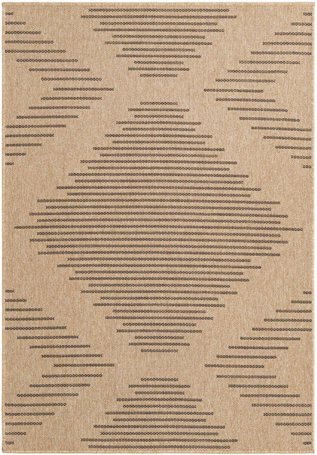 Natural 4' 3 x 6' 1 Dunes Rectangle Area Rug 100% Polypropylene With Cotton Backing Carpet for Living, Dining, Office, Dorms, Bedrooms for Sale at Rug Engine