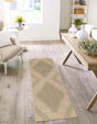 Natural 2' 9 x 6' 1 Dunes Runner Area Rug 100% Polypropylene With Cotton Backing Carpet for Living, Dining, Office, Dorms, Bedrooms for Sale at Rug Engine