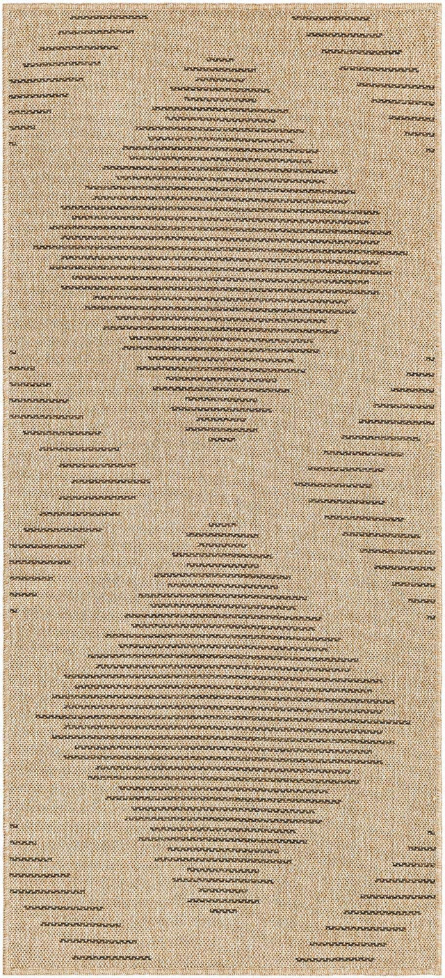 Natural 2' 9 x 6' 1 Dunes Runner Area Rug 100% Polypropylene With Cotton Backing Carpet for Living, Dining, Office, Dorms, Bedrooms for Sale at Rug Engine