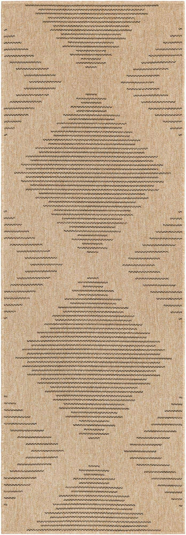 Natural 2' 7 x 8' Dunes Runner Area Rug 100% Polypropylene With Cotton Backing Carpet for Living, Dining, Office, Dorms, Bedrooms for Sale at Rug Engine
