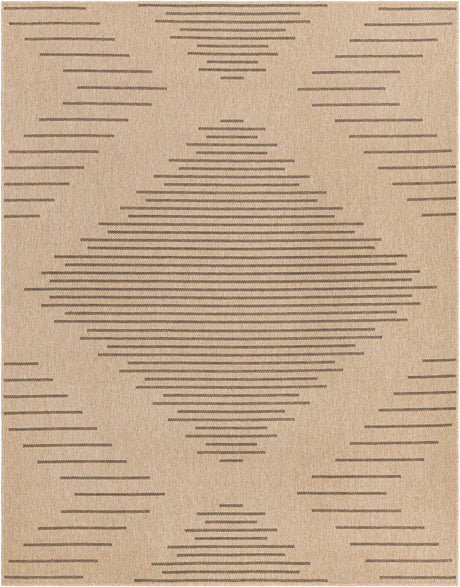 Natural 7' 10 x 10' Dunes Rectangle Area Rug 100% Polypropylene With Cotton Backing Carpet for Living, Dining, Office, Dorms, Bedrooms for Sale at Rug Engine
