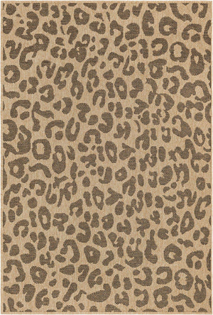 Natural 4' 3 x 6' 1 Dunes Rectangle Area Rug 100% Polypropylene With Cotton Backing Carpet for Living, Dining, Office, Dorms, Bedrooms for Sale at Rug Engine