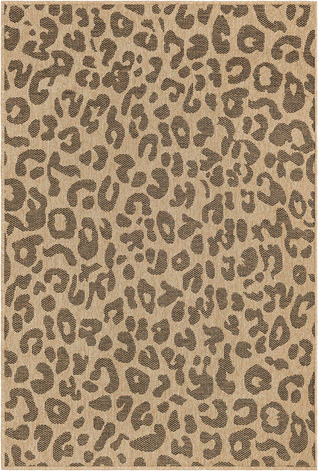Natural 4' 3 x 6' 1 Dunes Rectangle Area Rug 100% Polypropylene With Cotton Backing Carpet for Living, Dining, Office, Dorms, Bedrooms for Sale at Rug Engine