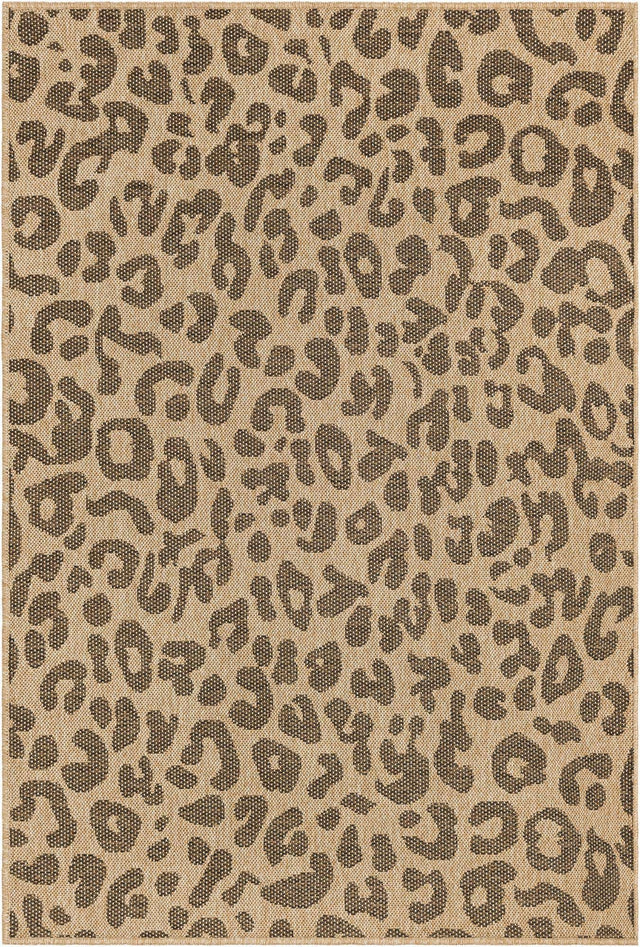 Natural 4' 3 x 6' 1 Dunes Rectangle Area Rug 100% Polypropylene With Cotton Backing Carpet for Living, Dining, Office, Dorms, Bedrooms for Sale at Rug Engine