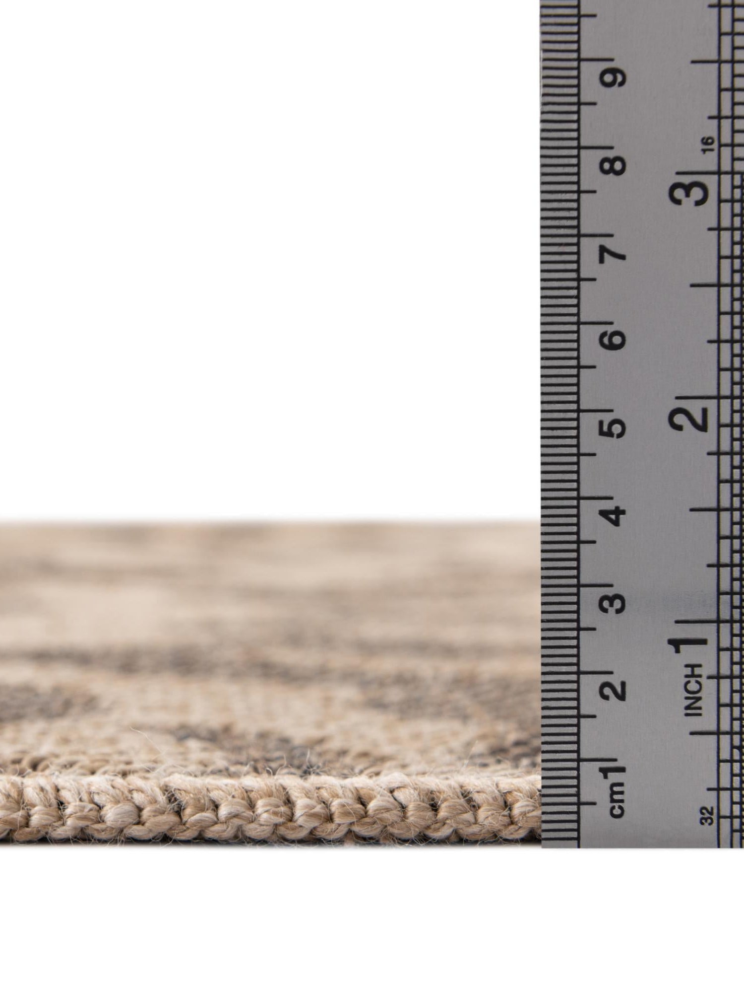 Natural 2' 2 x 3' 1 Dunes Rectangle Area Rug 100% Polypropylene With Cotton Backing Carpet for Living, Dining, Office, Dorms, Bedrooms for Sale at Rug Engine