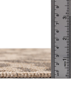 Natural 9' 2 x 12' Dunes Rectangle Area Rug 100% Polypropylene With Cotton Backing Carpet for Living, Dining, Office, Dorms, Bedrooms for Sale at Rug Engine