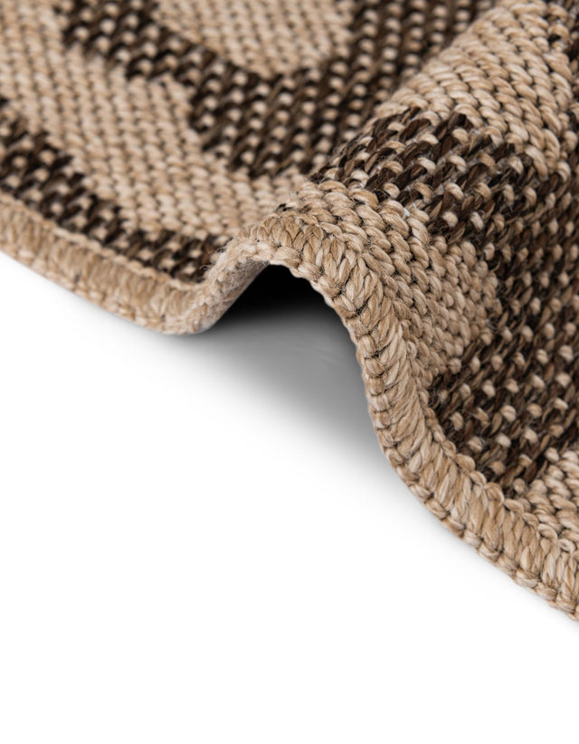 Natural 4' 3 x 6' 1 Dunes Rectangle Area Rug 100% Polypropylene With Cotton Backing Carpet for Living, Dining, Office, Dorms, Bedrooms for Sale at Rug Engine