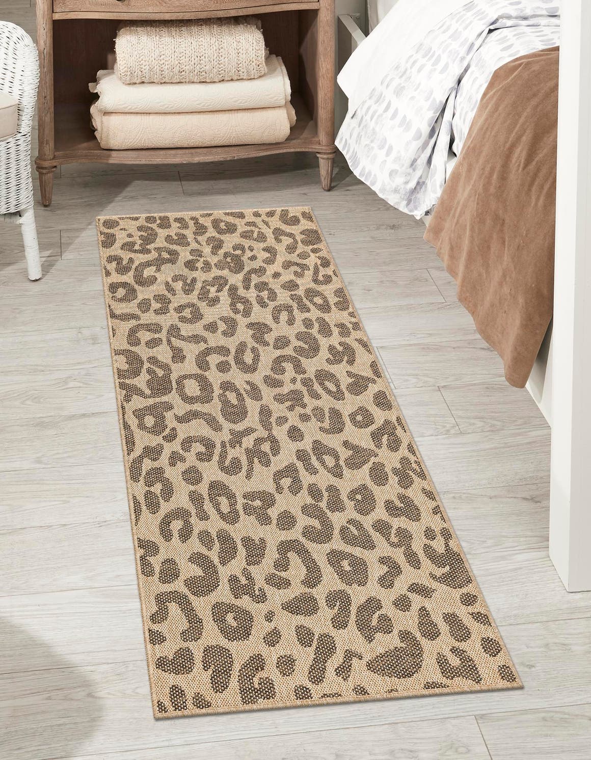 Natural 2' x 5' 3 Dunes Runner Area Rug 100% Polypropylene With Cotton Backing Carpet for Living, Dining, Office, Dorms, Bedrooms for Sale at Rug Engine