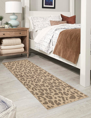 Natural 2' 7 x 6' 1 Dunes Runner Area Rug 100% Polypropylene With Cotton Backing Carpet for Living, Dining, Office, Dorms, Bedrooms for Sale at Rug Engine