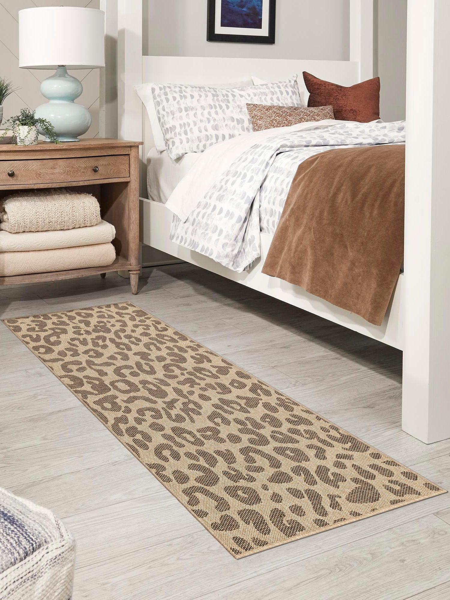 Natural 2' x 5' 3 Dunes Runner Area Rug 100% Polypropylene With Cotton Backing Carpet for Living, Dining, Office, Dorms, Bedrooms for Sale at Rug Engine
