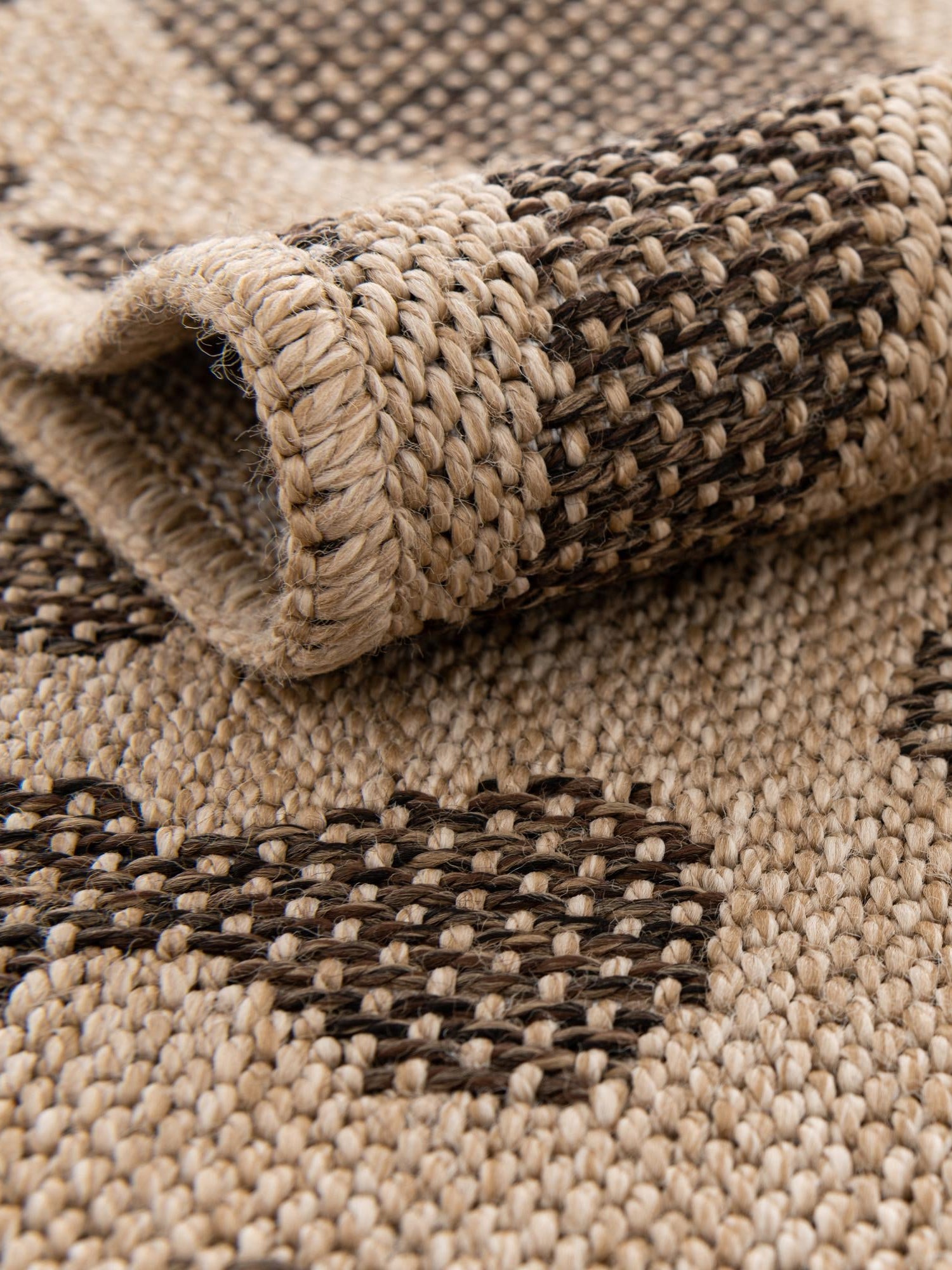 Natural 2' 7 x 6' 1 Dunes Runner Area Rug 100% Polypropylene With Cotton Backing Carpet for Living, Dining, Office, Dorms, Bedrooms for Sale at Rug Engine
