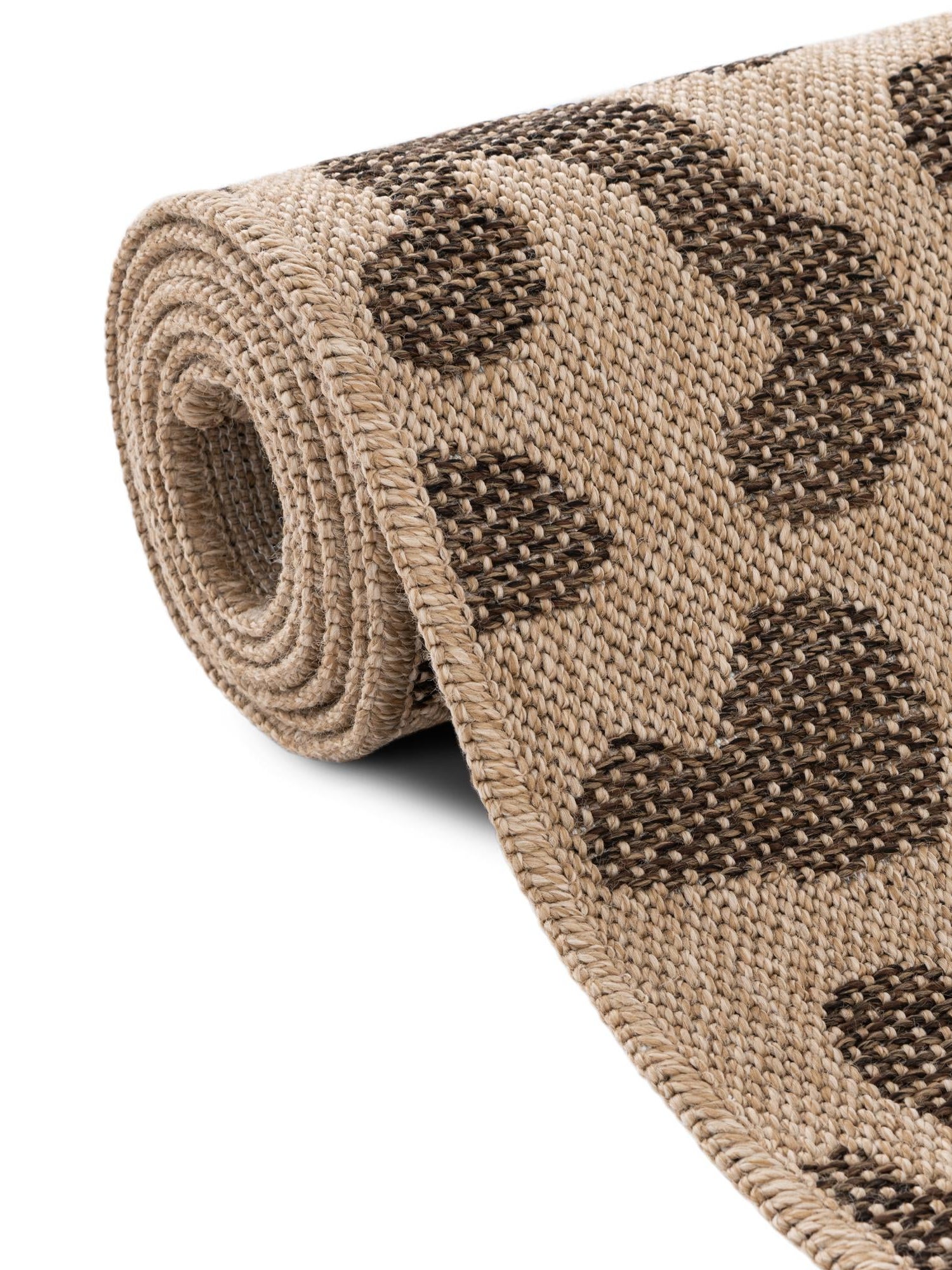 Natural 2' 7 x 8' Dunes Runner Area Rug 100% Polypropylene With Cotton Backing Carpet for Living, Dining, Office, Dorms, Bedrooms for Sale at Rug Engine