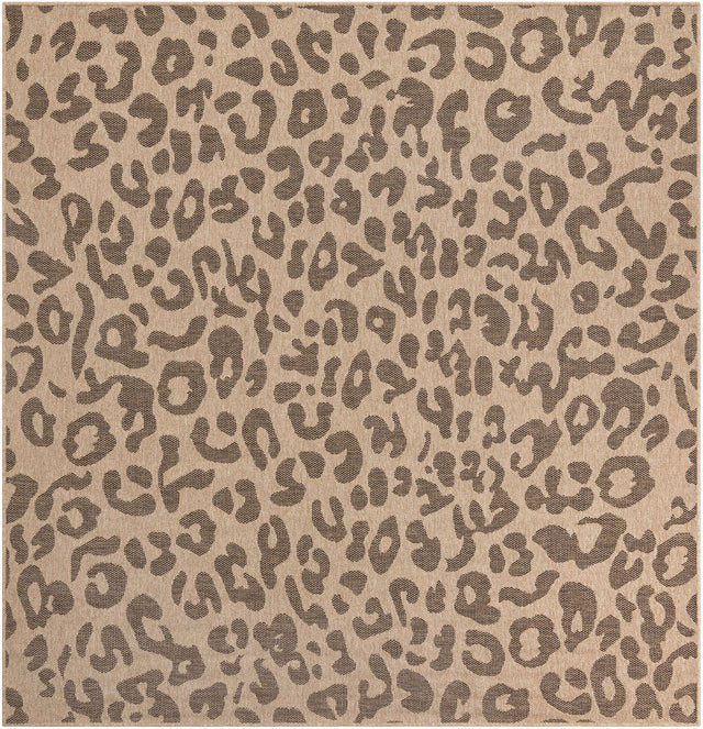 Natural 8' x 8' Dunes Square Area Rug 100% Polypropylene With Cotton Backing Carpet for Living, Dining, Office, Dorms, Bedrooms for Sale at Rug Engine