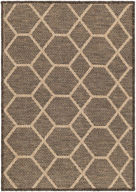 Brown 2' 4 x 3' 1 Dunes Rectangle Area Rug 100% Polypropylene With Cotton Backing Carpet for Living, Dining, Office, Dorms, Bedrooms for Sale at Rug Engine