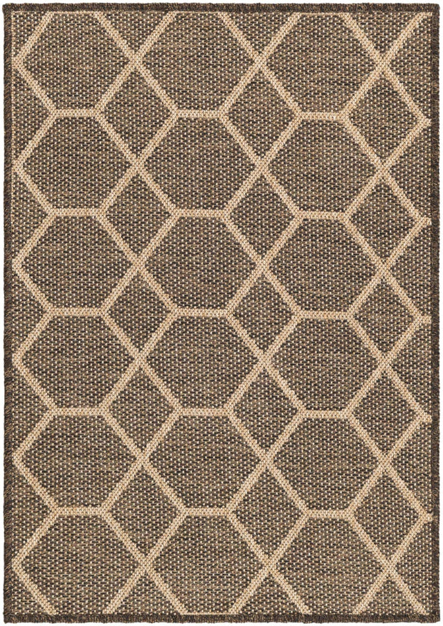 Brown 2' 4 x 3' 1 Dunes Rectangle Area Rug 100% Polypropylene With Cotton Backing Carpet for Living, Dining, Office, Dorms, Bedrooms for Sale at Rug Engine