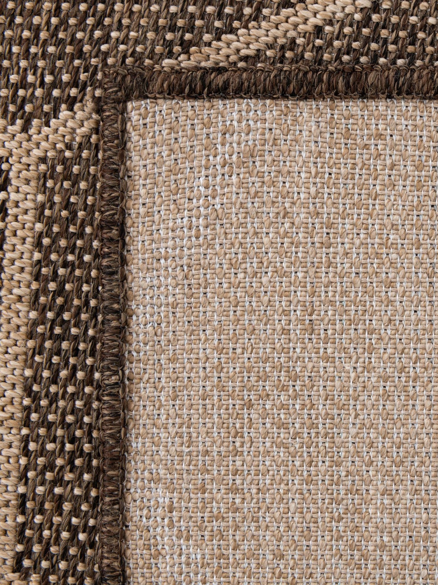 Brown 4' 3 x 6' 1 Dunes Rectangle Area Rug 100% Polypropylene With Cotton Backing Carpet for Living, Dining, Office, Dorms, Bedrooms for Sale at Rug Engine