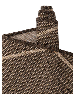 Brown 2' 9 x 12' Dunes Runner Area Rug 100% Polypropylene With Cotton Backing Carpet for Living, Dining, Office, Dorms, Bedrooms for Sale at Rug Engine