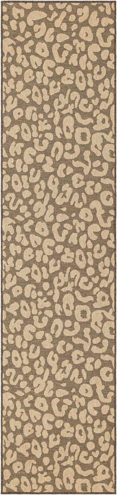 Brown 2' 7 x 12' Dunes Runner Area Rug 100% Polypropylene With Cotton Backing Carpet for Living, Dining, Office, Dorms, Bedrooms for Sale at Rug Engine