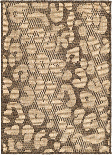 Brown 2' 2 x 3' 1 Dunes Rectangle Area Rug 100% Polypropylene With Cotton Backing Carpet for Living, Dining, Office, Dorms, Bedrooms for Sale at Rug Engine